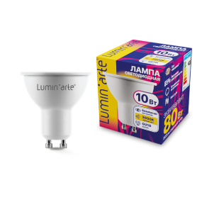 Светодиодная лампа Luminarte LSTD-PAR16-10W3KGU10 10Вт 3000K GU10