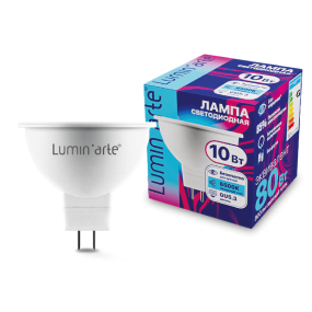 Светодиодная лампа Luminarte LSTD-MR16-10W6KGU5.3 10Вт 6500K GU5.3